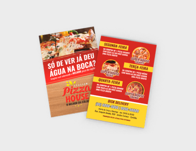 Cartaz/Pôster/Folder/Papel Bandeja/Tapete para Carro Couchê 90g Verniz Total Frente e Verso 44x62cm - 4x0 - 1000 unid